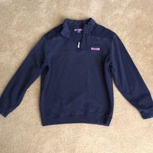 Pullover Jacket Navy Blue